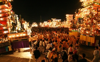 金田・神崎山笠競演会