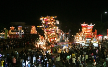 金田・神崎山笠競演会