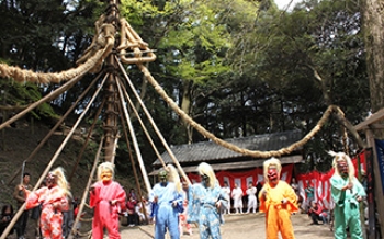 等覚寺の松会