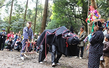 等覚寺の松会